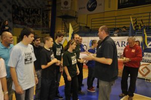 Basketbal Košice - odovzdávanie cien